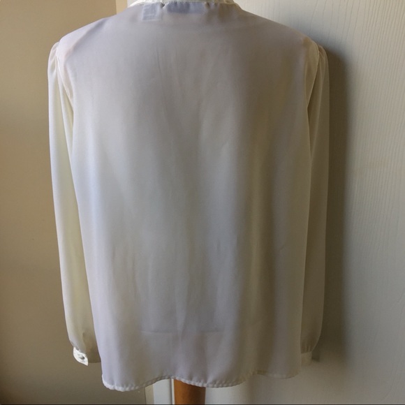 Pleated Back Button Up Shirt